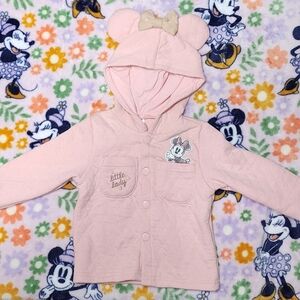 Minnie mouse toddler zip hoodie